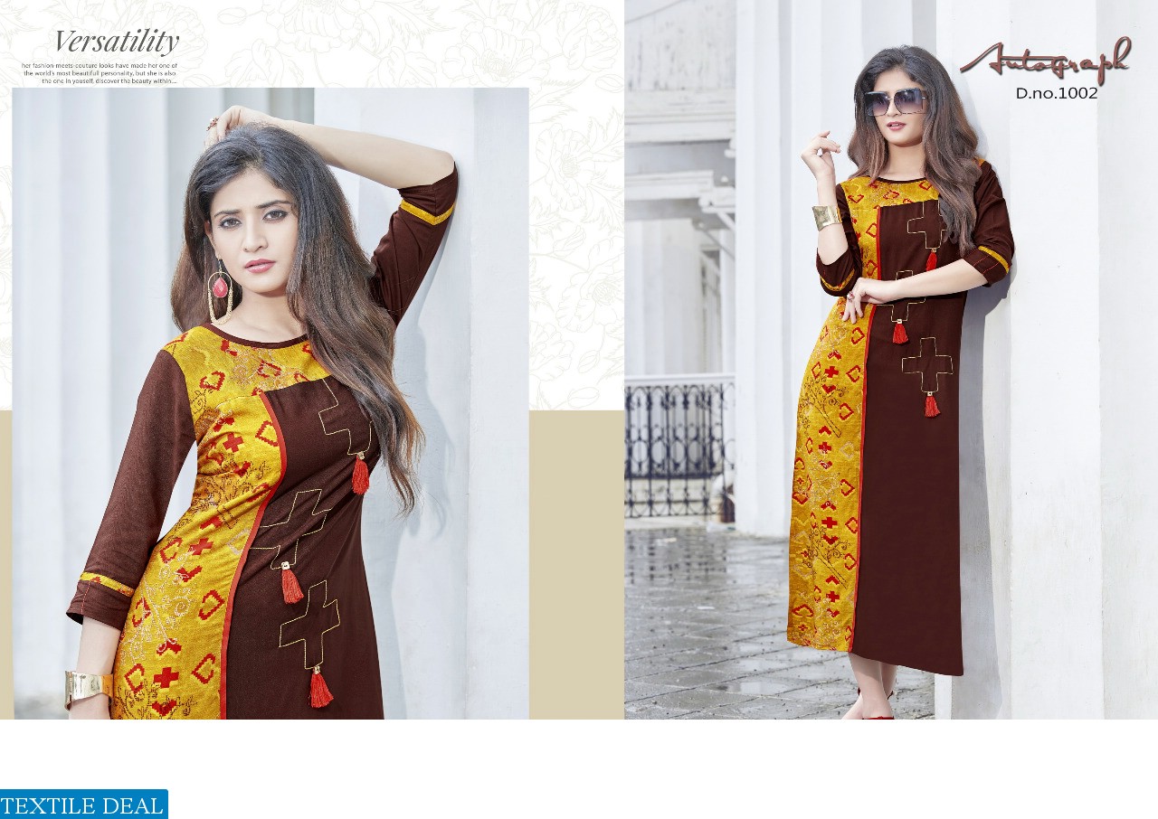 Manya Autograph Wholesale ready made long kurtis
